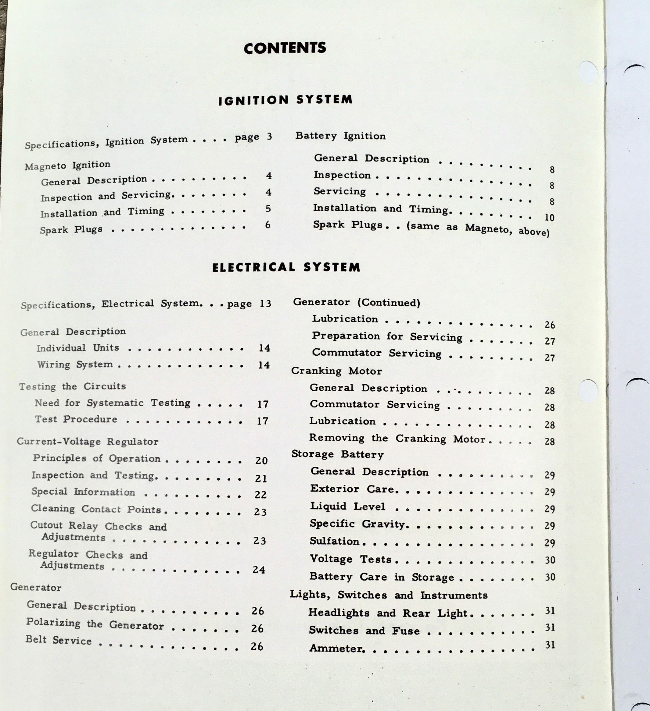 Farmall Cub & Lo-Boy Tractor Electrical Equipment Service Repair Manual Magneto - Image 3