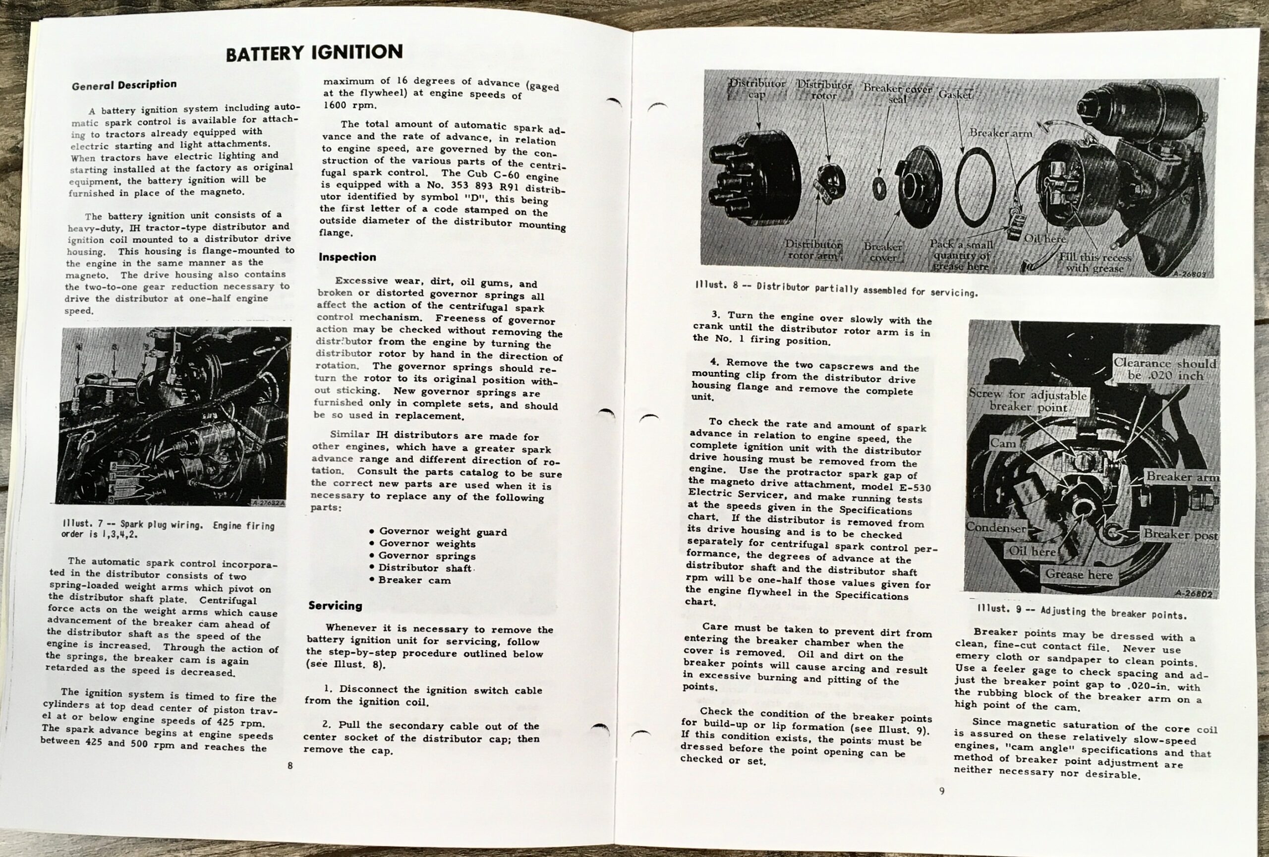 Farmall Cub & Lo-Boy Tractor Electrical Equipment Service Repair Manual Magneto - Image 4
