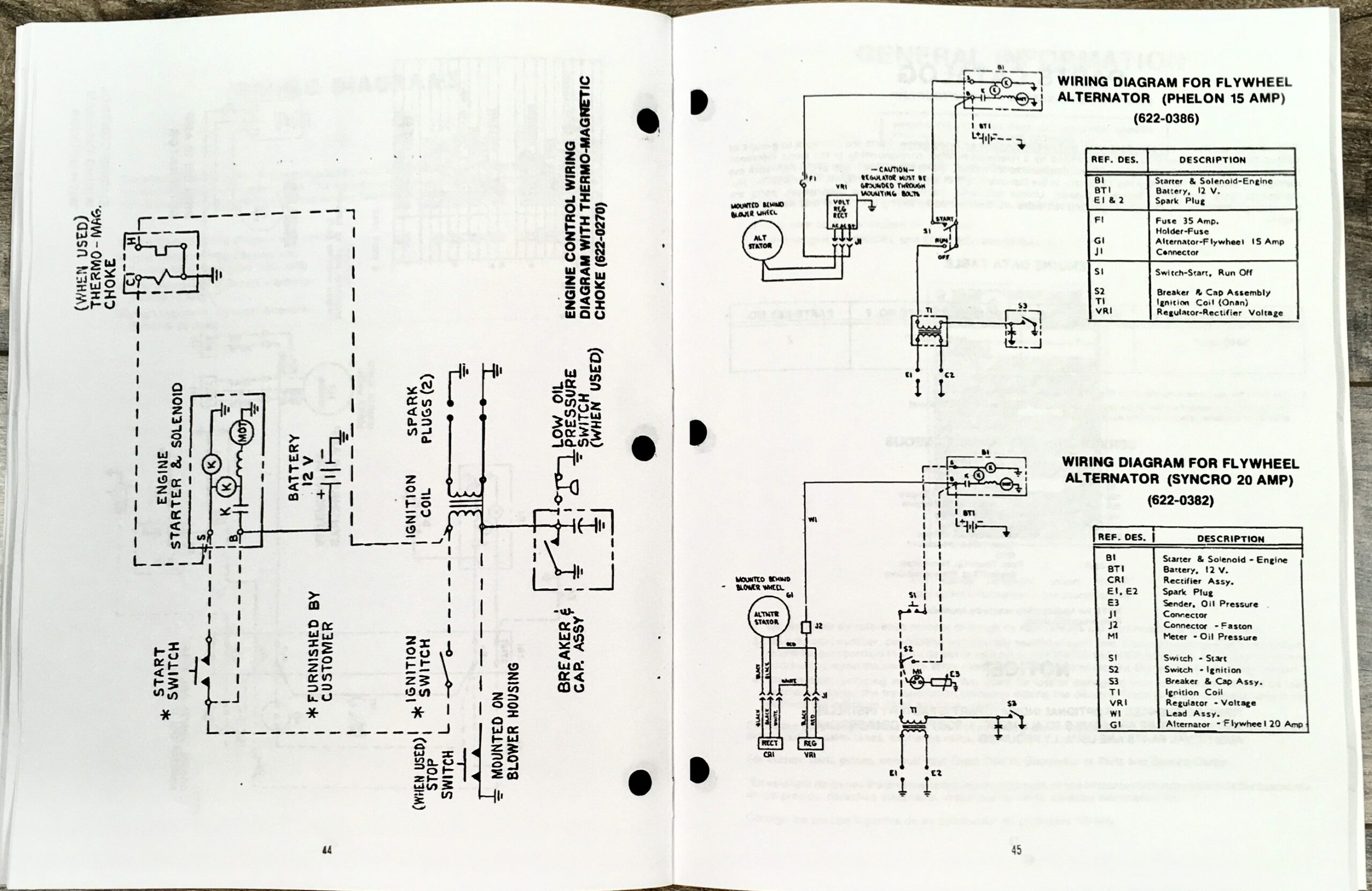 Onan Nhc Nhcv Industrial Engines Service Manual Parts Catalog - Image 4