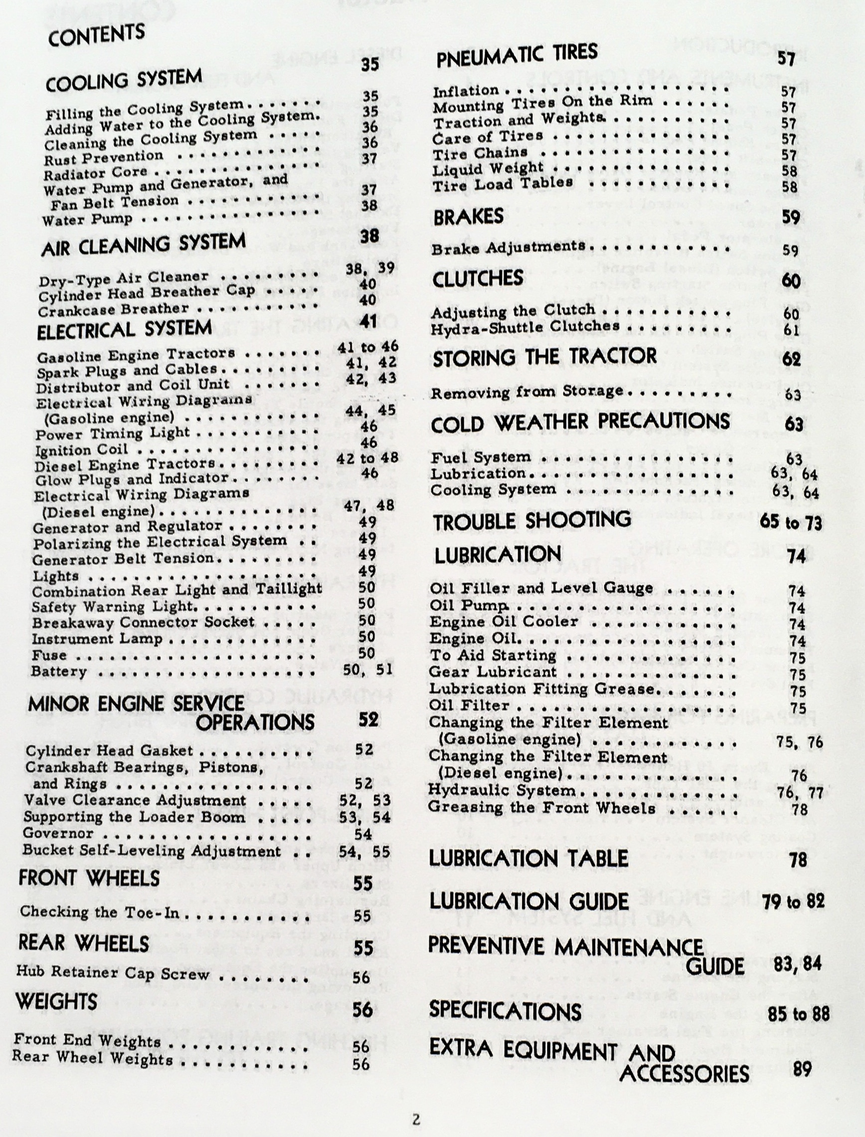 International Ih 3616 Loader Tractor Operator Owners Manual Parts Catalog Set - Image 2