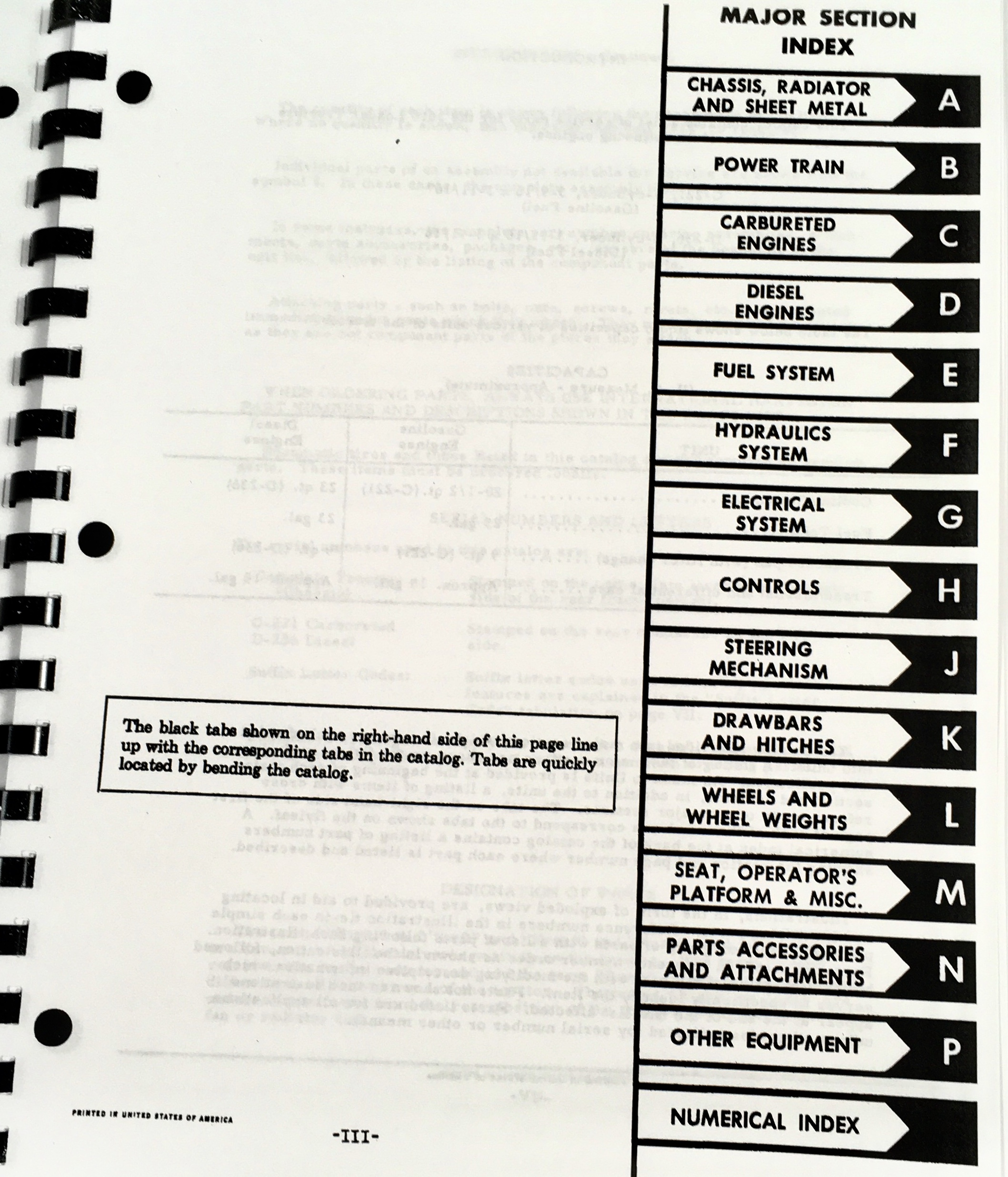 International Ih 3616 Loader Tractor Operator Owners Manual Parts Catalog Set - Image 4