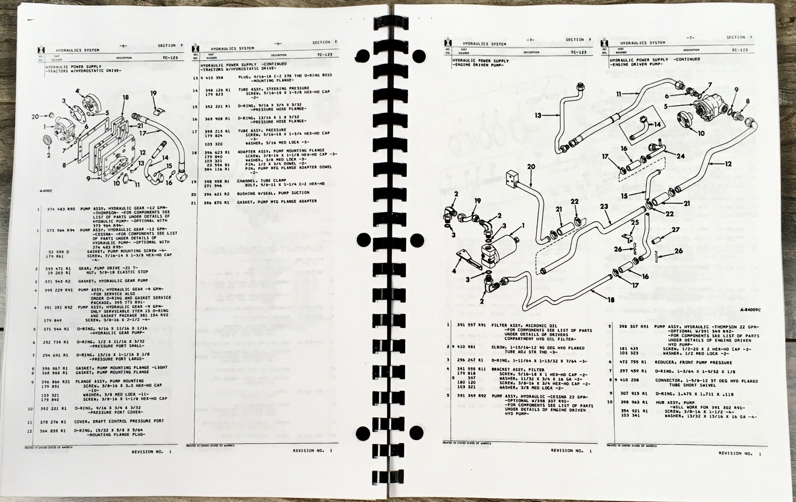 International Ih 3616 Loader Tractor Operator Owners Manual Parts Catalog Set - Image 10