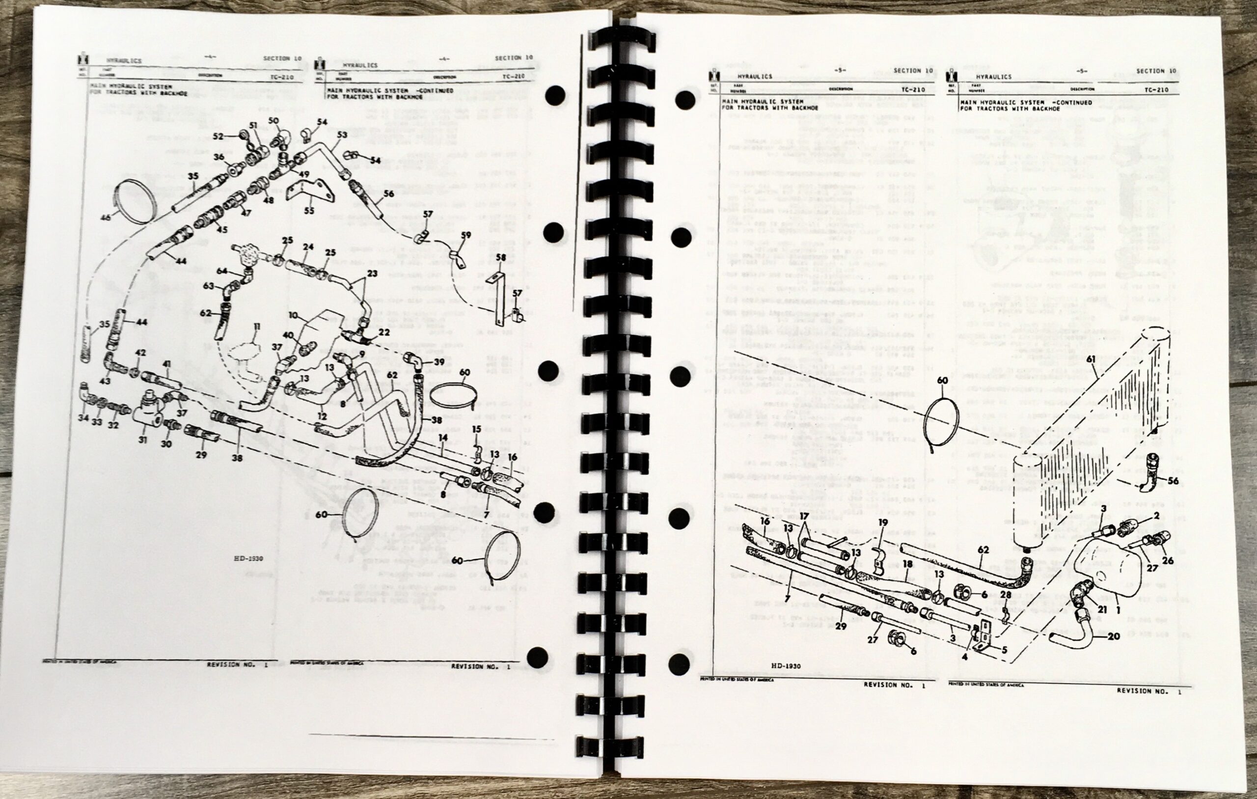 International Ih 500 Series E Crawler Tractors and Equipment Parts Manual Catalog - Image 8