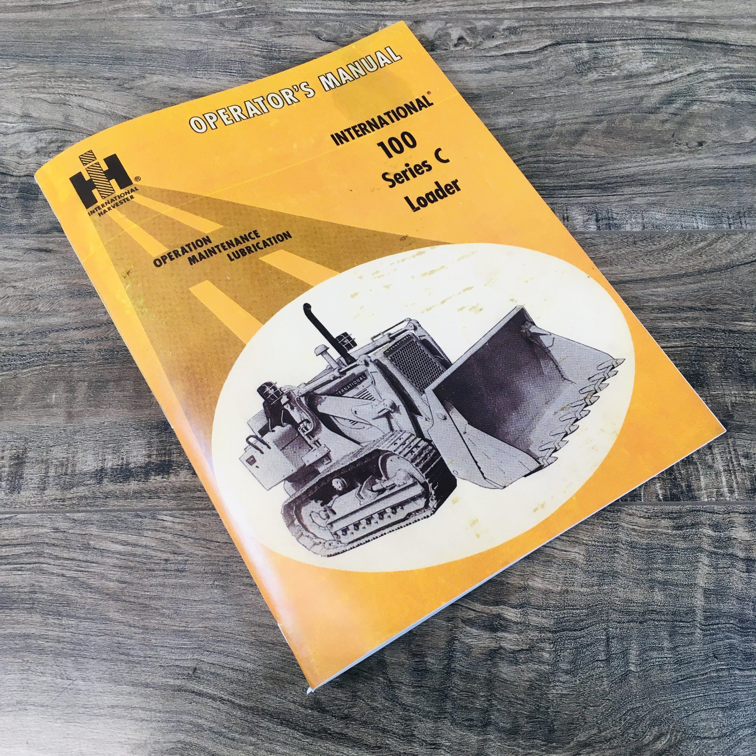 International 100 Series C 100C Crawler Loader Owners Operator Manual 0-9500