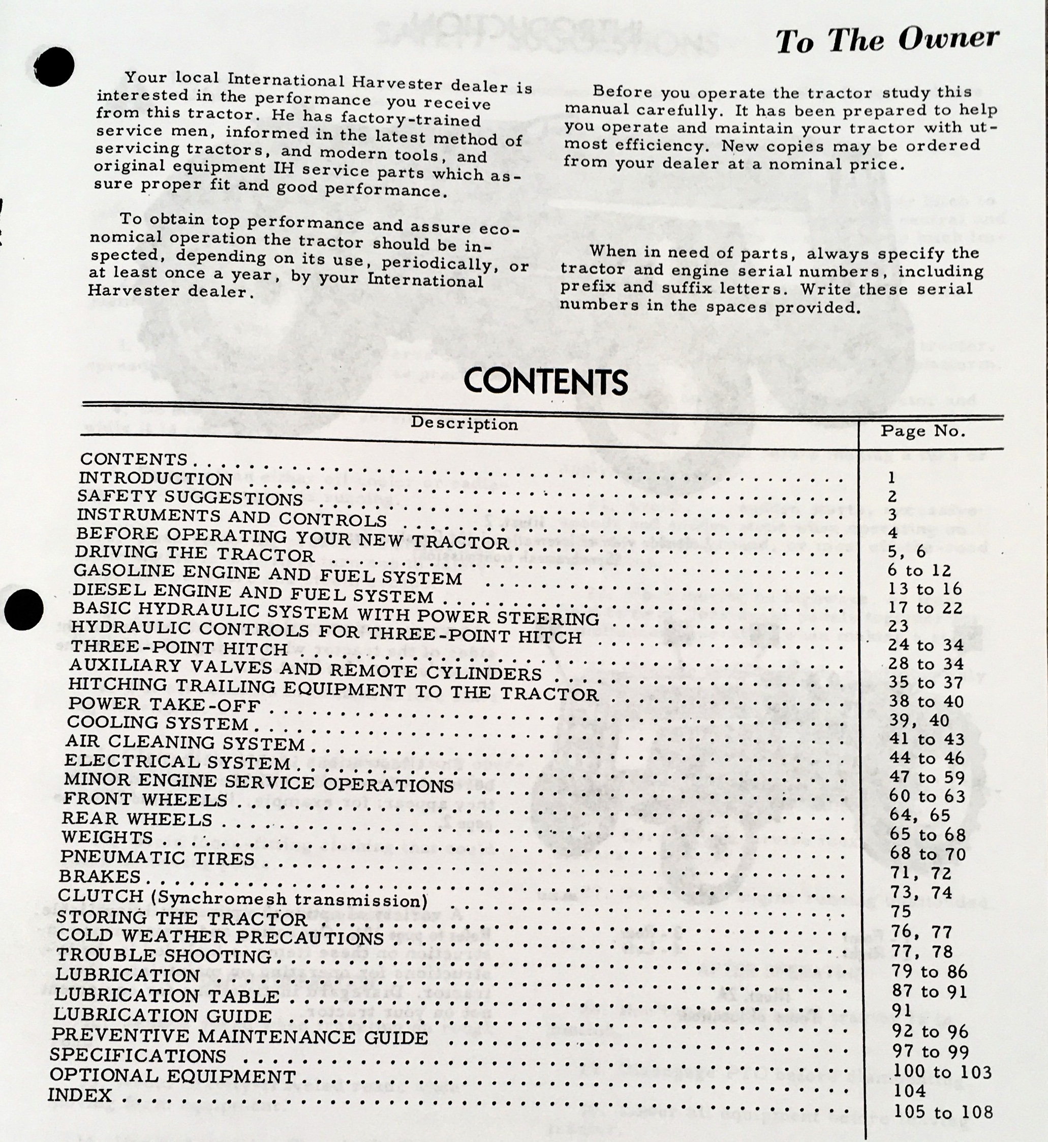 International 454 Tractor Parts Operators Manual Set Catalog Owners Book - Image 3