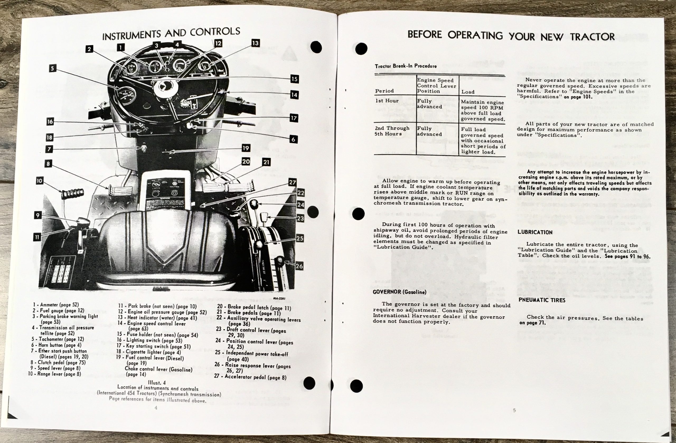 International 454 Tractor Parts Operators Manual Set Catalog Owners Book - Image 10