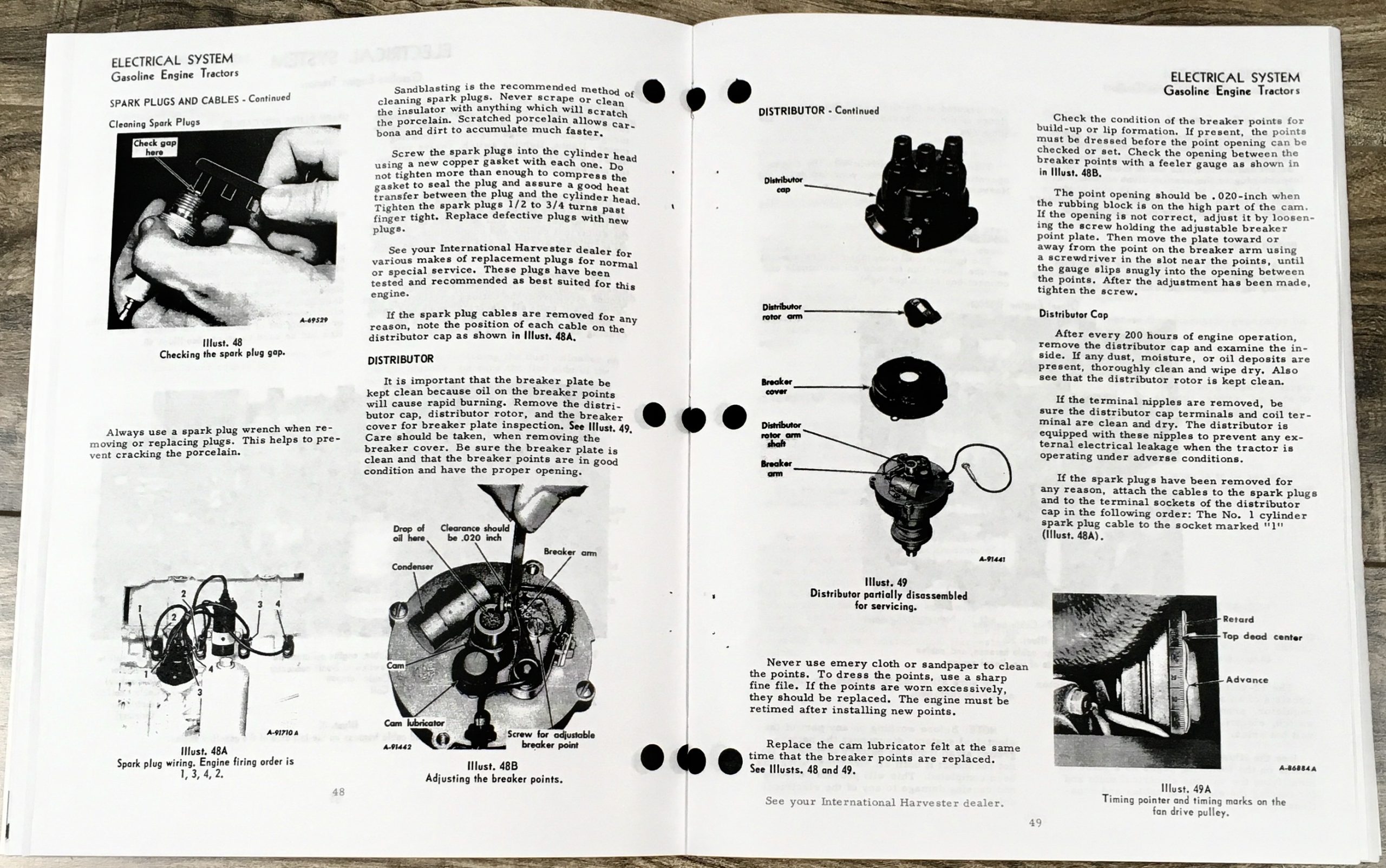 International 454 Tractor Parts Operators Manual Set Catalog Owners Book - Image 13