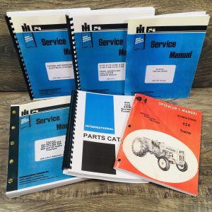 International Ih 454 Diesel Tractor Service Operators Parts Manual Engine D-179