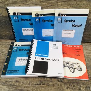 International Ih 454 Gas Tractor Service Operators Parts Manual Repair Shop Book