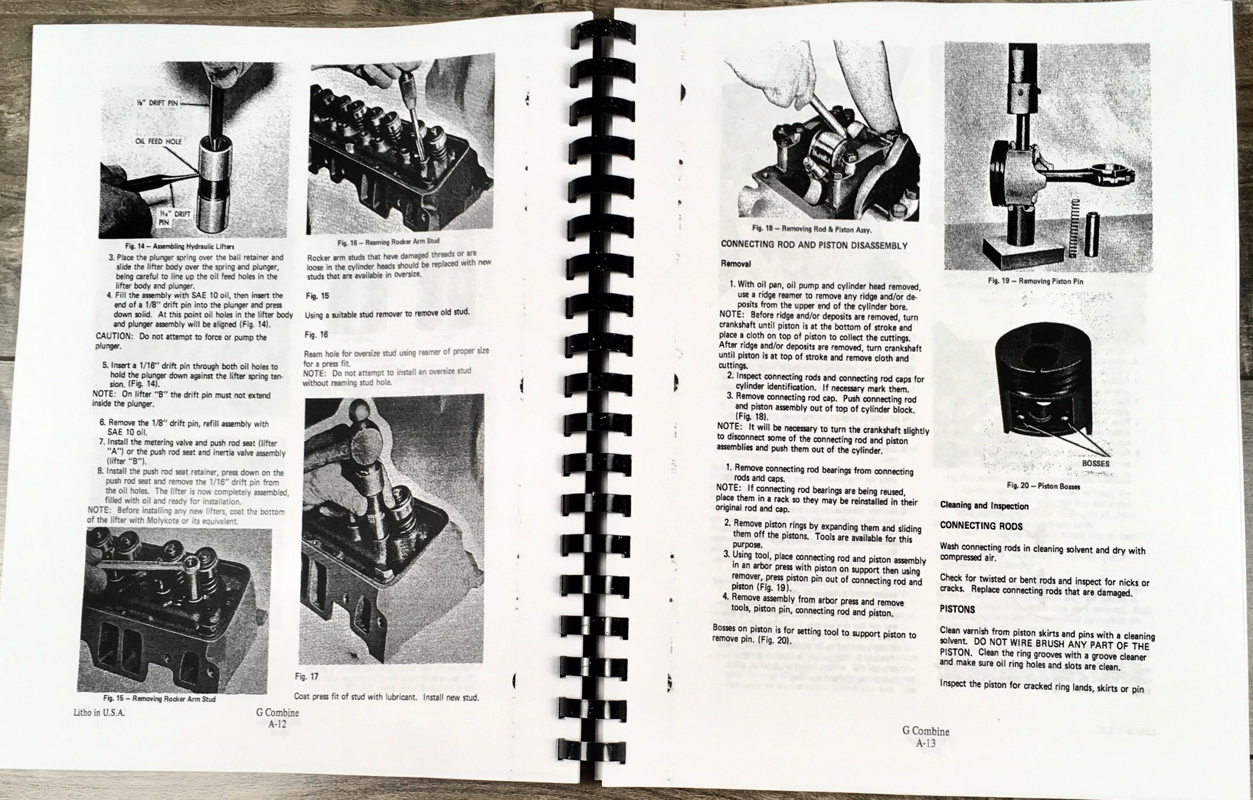 Allis Chalmers Model G Combine Service Repair Technical Shop Manual Overhaul - Image 6