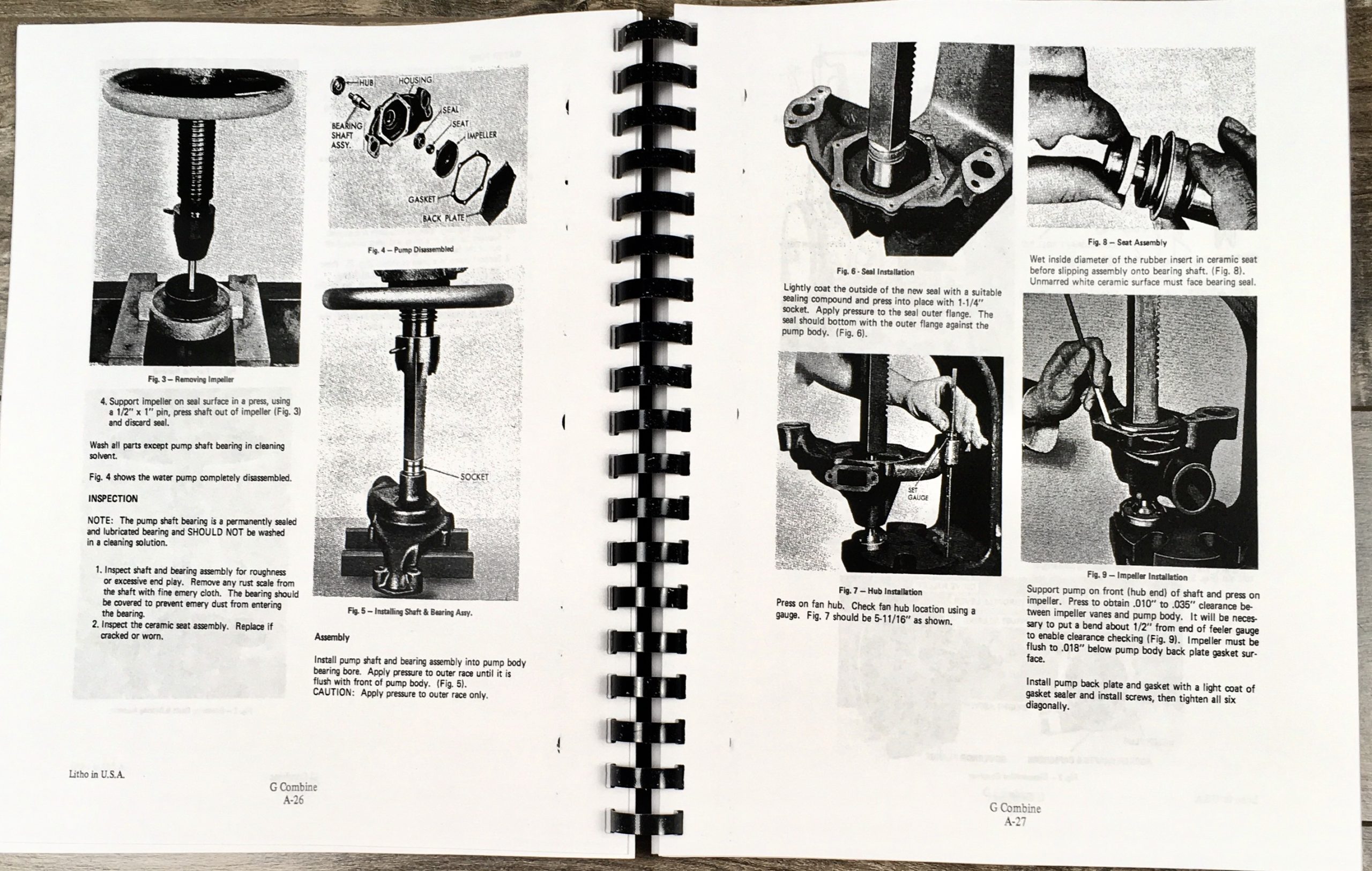 Allis Chalmers Model G Combine Service Repair Technical Shop Manual Overhaul - Image 5