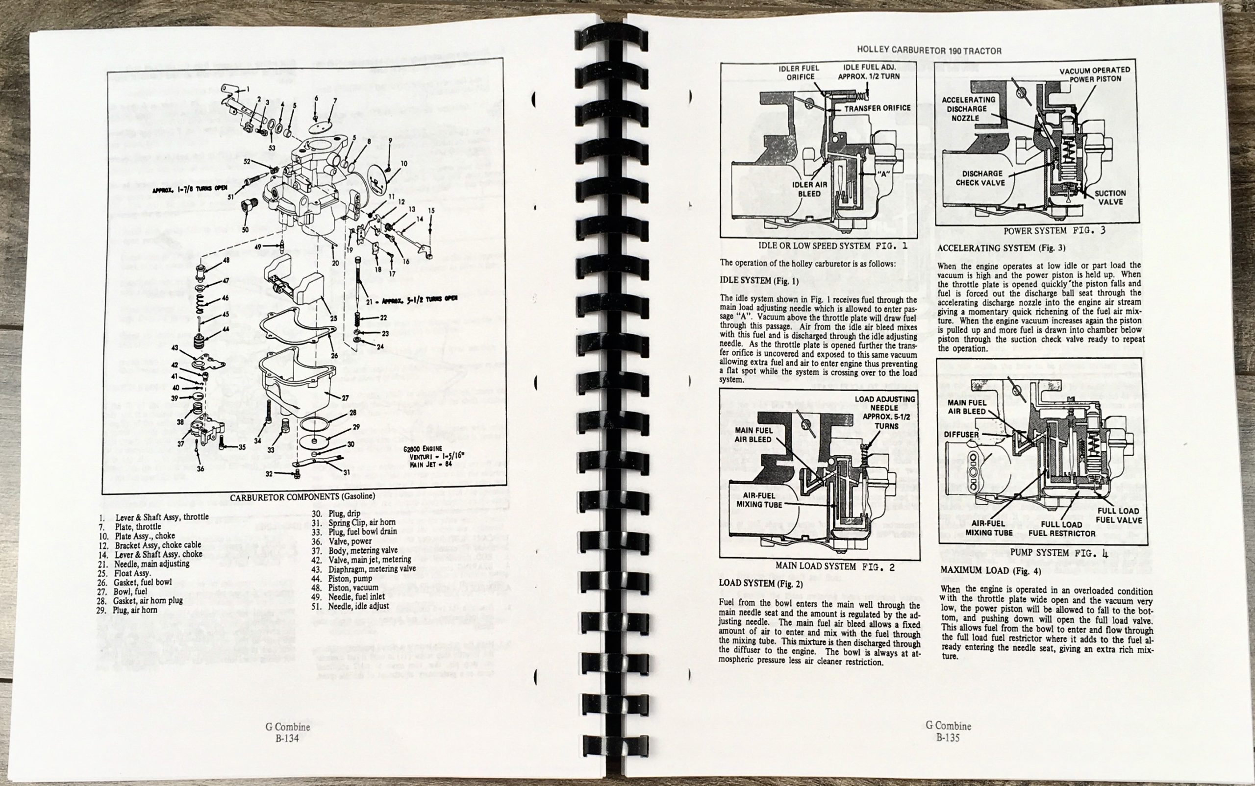 Allis Chalmers Model G Combine Service Repair Technical Shop Manual Overhaul - Image 3