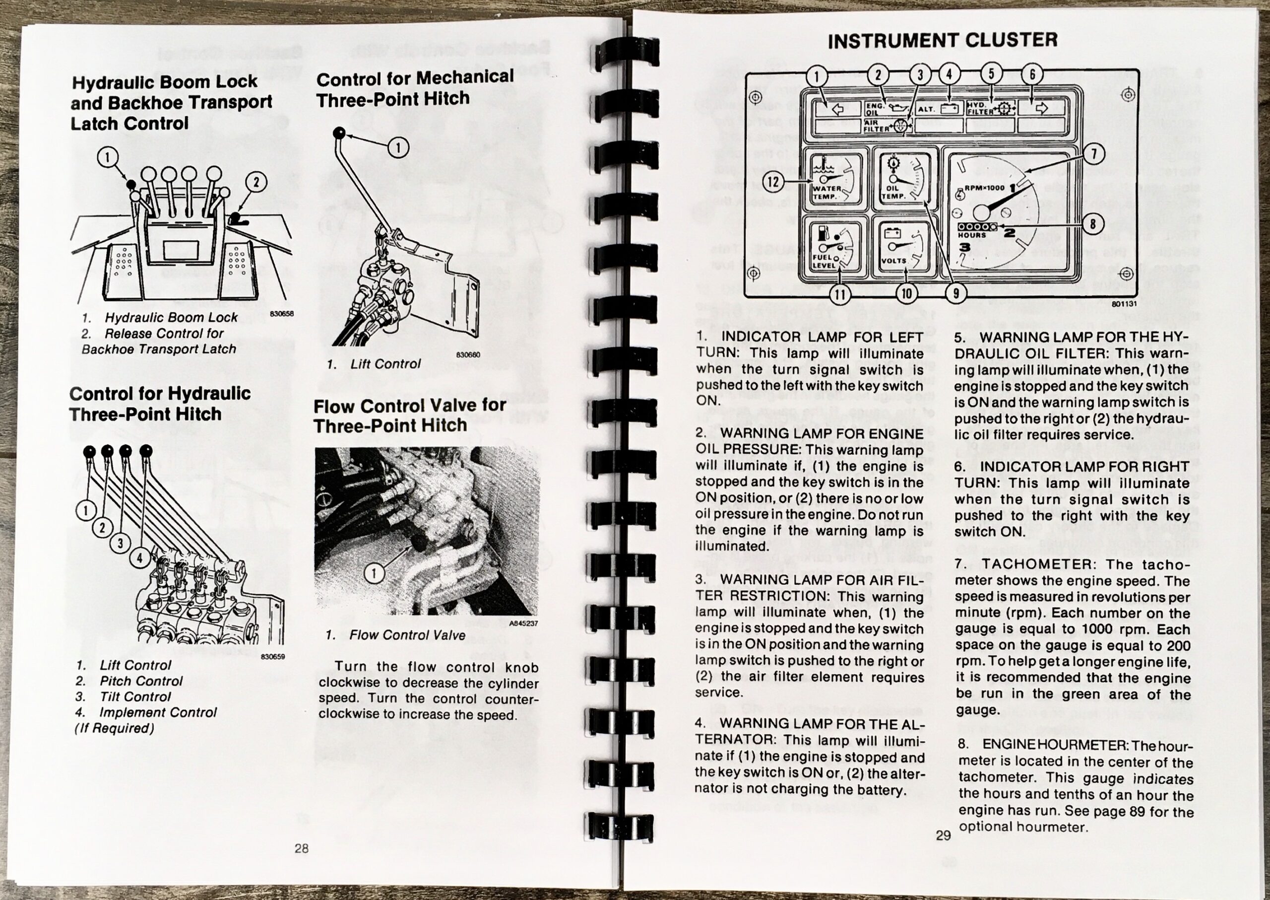 Case 580E 580 Super E Construction King Loader Backhoe Operators Owners Manual - Image 4