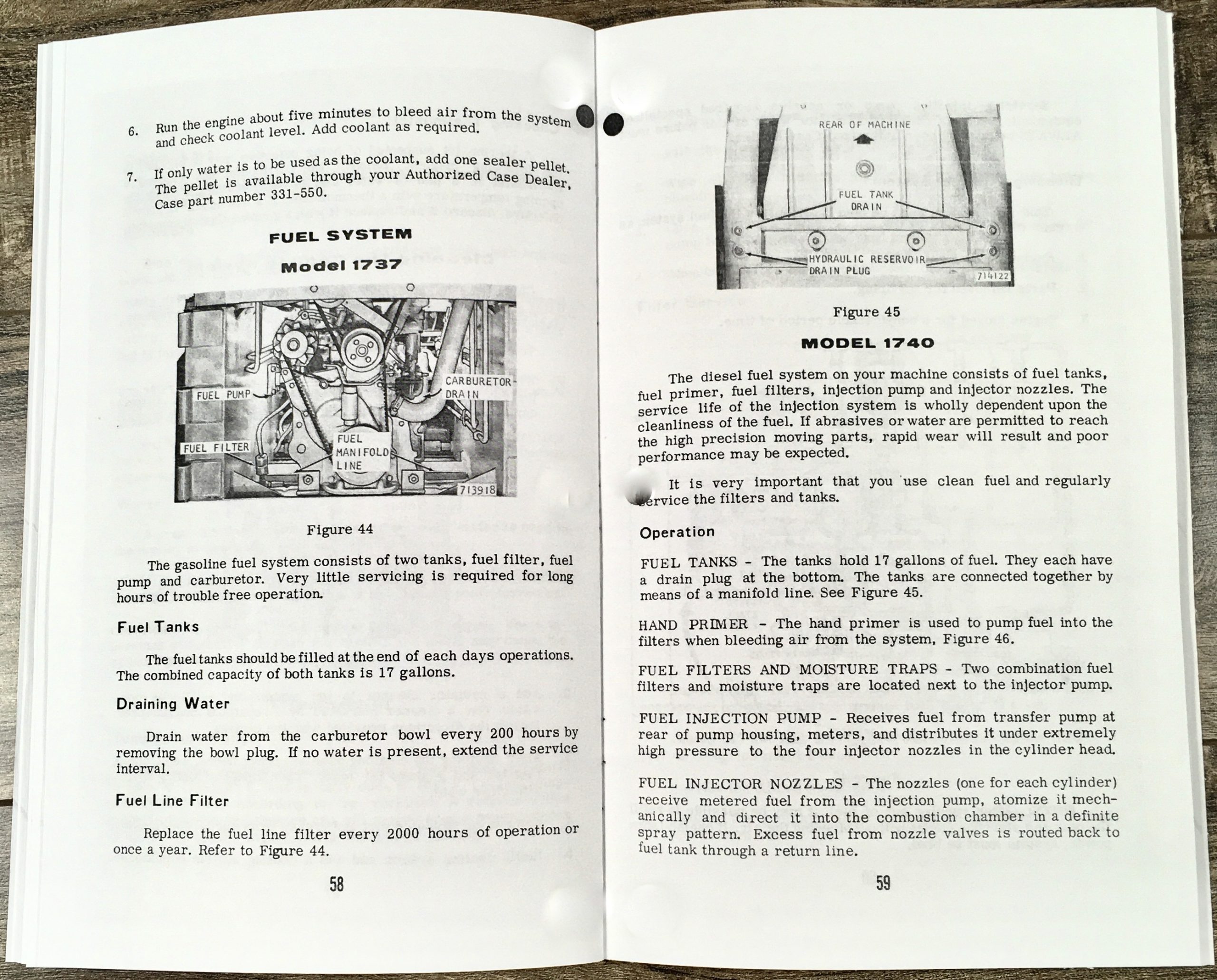 Case 1700 1737 1740 Uni Loader Skid Steer Service Parts Operators Manual Catalog - Image 22