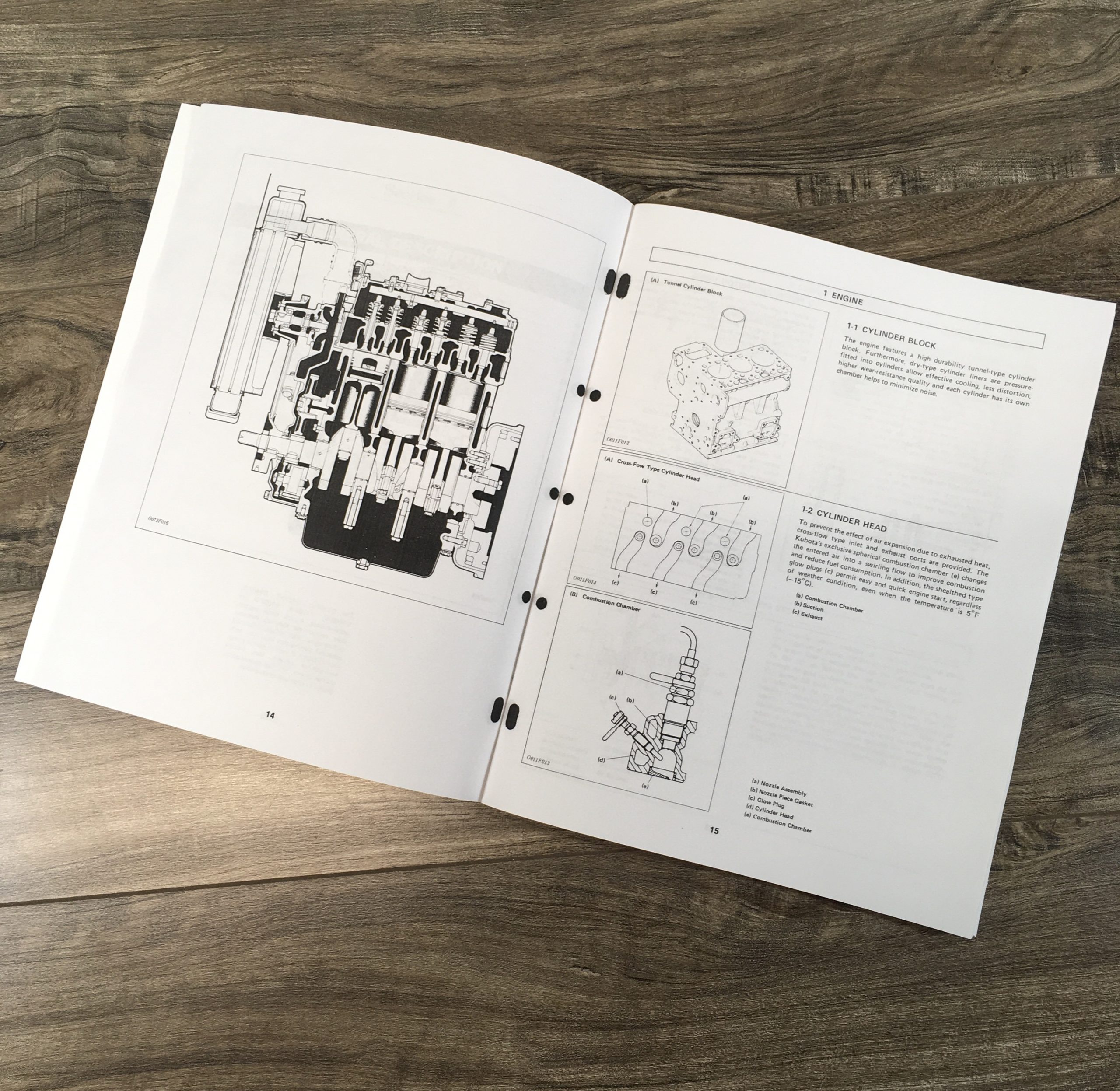 New Holland L445 Skidsteer V1402 Engine Service Manual Repair Shop Book - Image 4