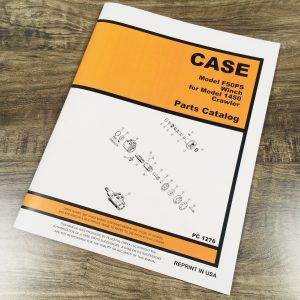 Case Model F50Ps Winch For 1450 Crawler Parts Manual Catalog Exploded Views