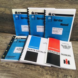 International Ih 784 Tractor Diesel Engine D-246 Service Operators Parts Manual