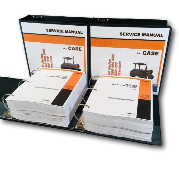 Service Manual For Case Ih 85 Series 385 485 585 685 885 Tractor Repair Shop