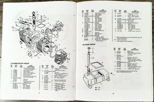 Onan Nhc Nhcv Industrial Engines Operators Service Manual Parts Catalog - Image 5