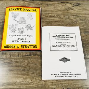 Briggs Stratton 14Fbc 14Fbpc Service Repair Owner Operator Operating Part Manual