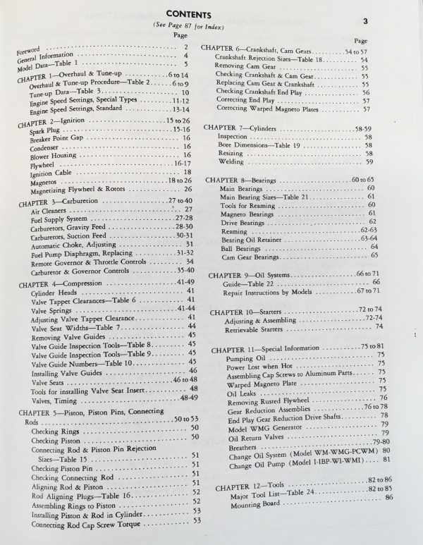 Briggs And Stratton 14Fb 14Fbc Operators Owners Service Repair Parts Manual Bs & - Image 2