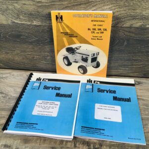 Lot International 86 108 128 129 Cub Cadet Service Operator Manuals Owner Repair