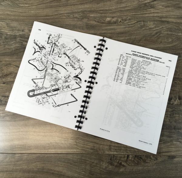 Case 1526 1530 1537 1500 Series Uni Loader Parts Manual Catalog Skid Steer - Image 3