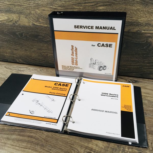 Case 1500 1526 1530 1530B 1537 Uni-Loader Skid Steer Service Manual Parts