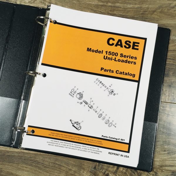 Case 1500 1526 1530 1530B 1537 Uni-Loader Skid Steer Service Manual Parts - Image 8