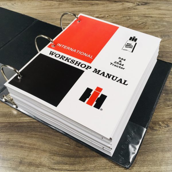 International And Farmall 544 2544 Tractor Service Repair Manual Shop Book - Image 2