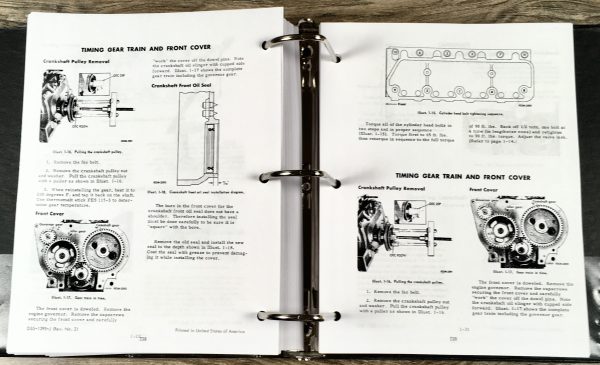 International And Farmall 544 2544 Tractor Service Repair Manual Shop Book - Image 10