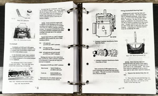 International And Farmall 544 2544 Tractor Service Repair Manual Shop Book - Image 9
