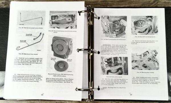 International And Farmall 544 2544 Tractor Service Repair Manual Shop Book - Image 8