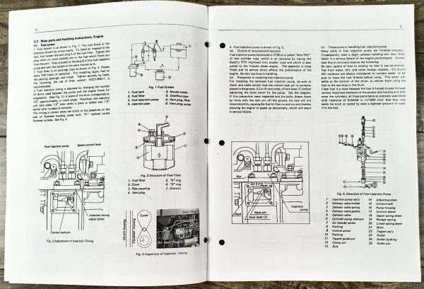 Kubota L175 Tractor Service Repair Manual Technical Shop Book Overhaul - Image 4