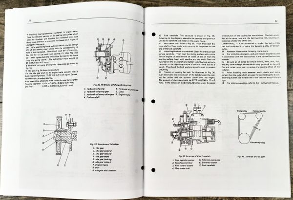 Kubota L175 Tractor Service Repair Manual Technical Shop Book Overhaul - Image 5
