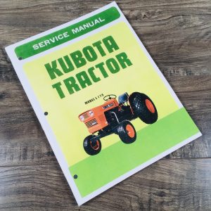 Kubota L175 Tractor Service Repair Manual Technical Shop Book Overhaul