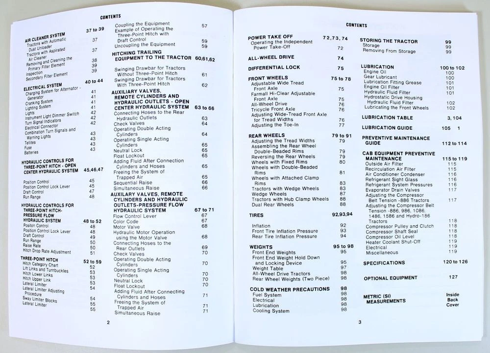 International 886 Tractor Service Parts Operators Manual D-360 S/N 14471 & Down - Image 16