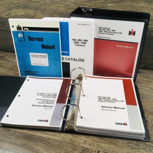 International 886 Tractor Service Parts Manual Set D-358 Engine S/N 14472 & Up