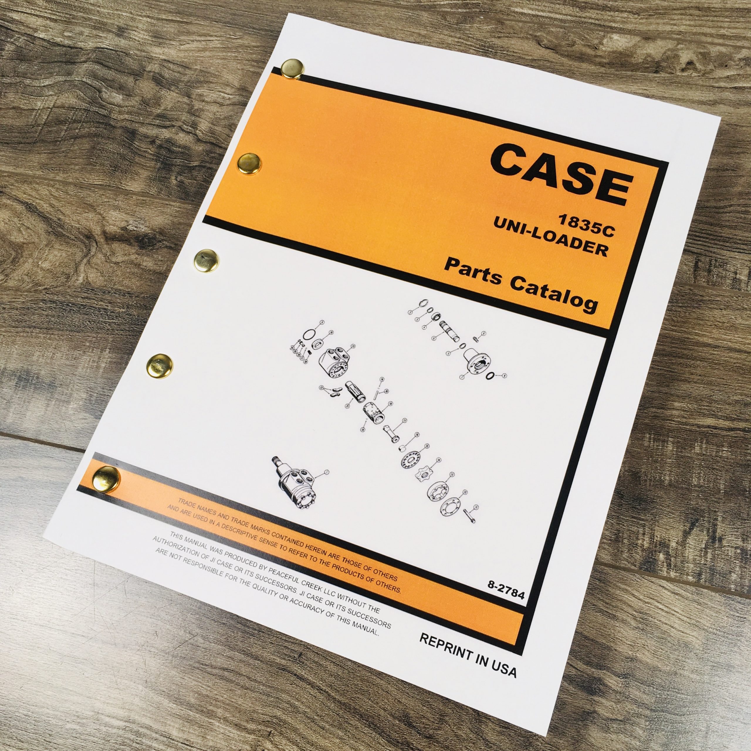 Case 1835C Skidsteer Parts Manual Catalog Book Assembly Schematic Exploded Views