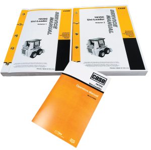 Case 1835C Uni-Loader Skid Steer Owners Operators Service Repair Shop Manuals