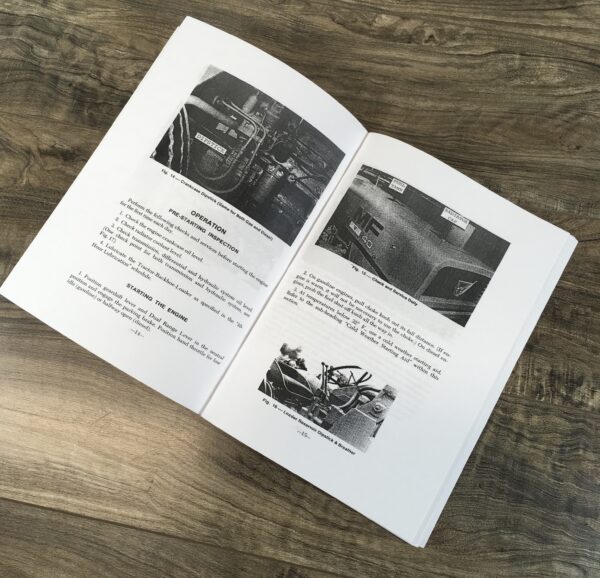 Massey Ferguson 40 Tractor Service Parts Operators Manual Repair Shop Set Owner - Image 12