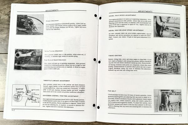Oliver 1250 Tractor Owners Operators Manual Maintenance Lubrication Adjustments - Image 5