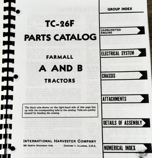 Farmall A Av Tractor Service Repair Shop Parts Operator Manual Set International - Image 4