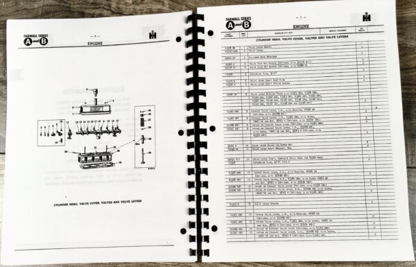 Farmall A Av Tractor Service Repair Shop Parts Operator Manual Set International - Image 15