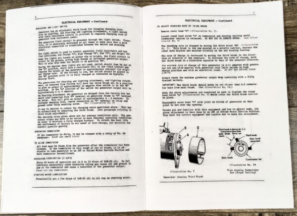 Farmall A B Bn Tractor Electric Start Lighting Manual Special Attachments - Image 3
