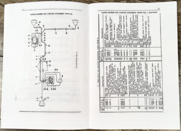 Farmall A B Bn Tractor Electric Start Lighting Manual Special Attachments - Image 4