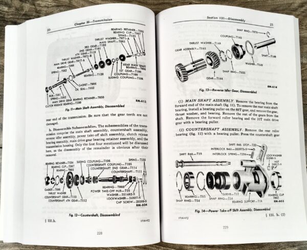 Ford 8N Tractor Shop Manual Service Technical Repair New Print 2N 9N Compatible - Image 7