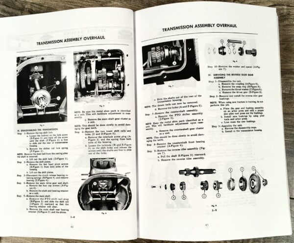 Ford 8N Tractor Shop Manual Service Technical Repair New Print 2N 9N Compatible - Image 6