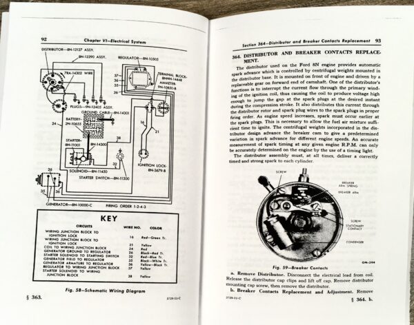 Lot 3 Ford 8N Tractor Manuals Shop Operators Parts Catalog Service Repair Owner - Image 15