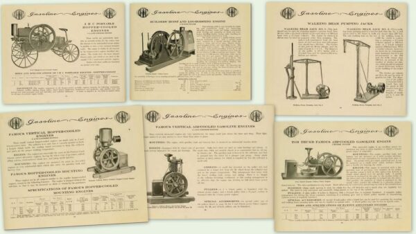 Ihc International Victor Famous Gas Engine Brochure Book Hit Or Miss Magneto - Image 2